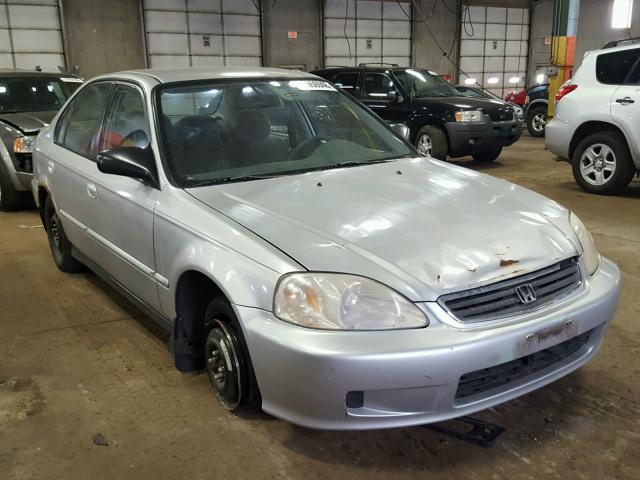 2HGEJ6611XH545167 - 1999 HONDA CIVIC BASE GRAY photo 1