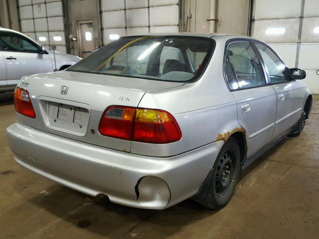 2HGEJ6611XH545167 - 1999 HONDA CIVIC BASE GRAY photo 4