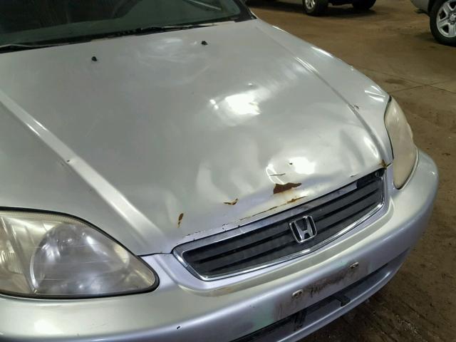 2HGEJ6611XH545167 - 1999 HONDA CIVIC BASE GRAY photo 9