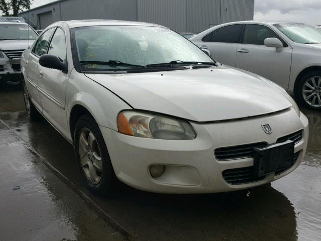 1B3AL56R12N214601 - 2002 DODGE STRATUS ES WHITE photo 1