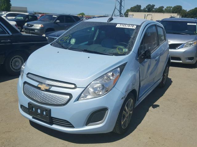 KL8CK6S07FC733525 - 2015 CHEVROLET SPARK EV 1 蓝色 照片 2
