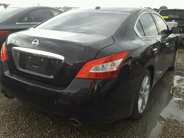 1N4AA5AP7BC804250 - 2011 NISSAN MAXIMA S BLACK photo 4