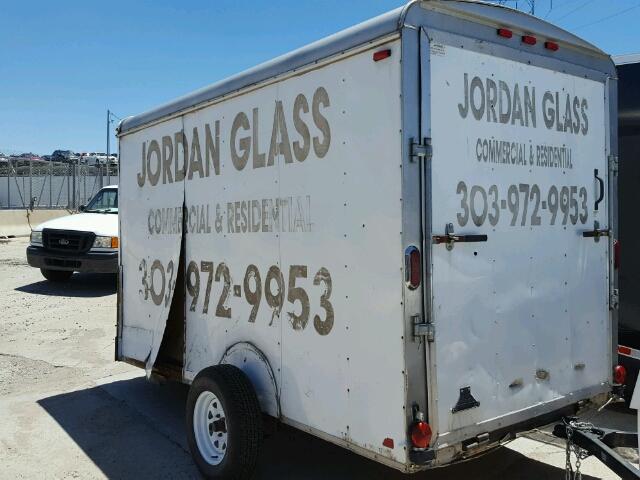 1D11043322C0 - 2004 UTILITY TRAILER WHITE photo 3