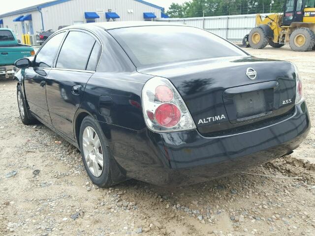 1N4AL11D75C951603 - 2005 NISSAN ALTIMA S BLACK photo 3