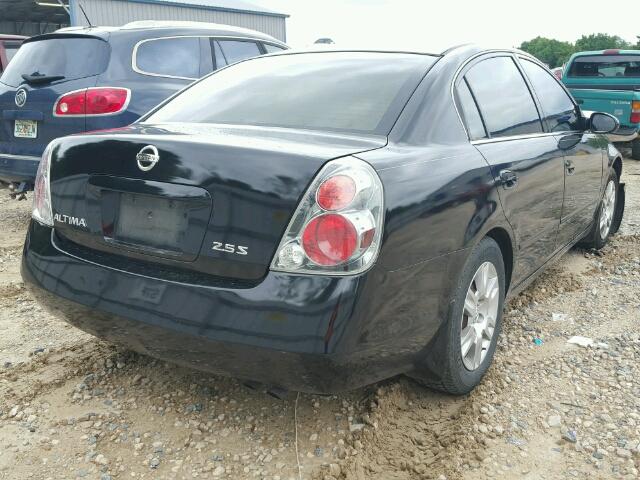 1N4AL11D75C951603 - 2005 NISSAN ALTIMA S BLACK photo 4