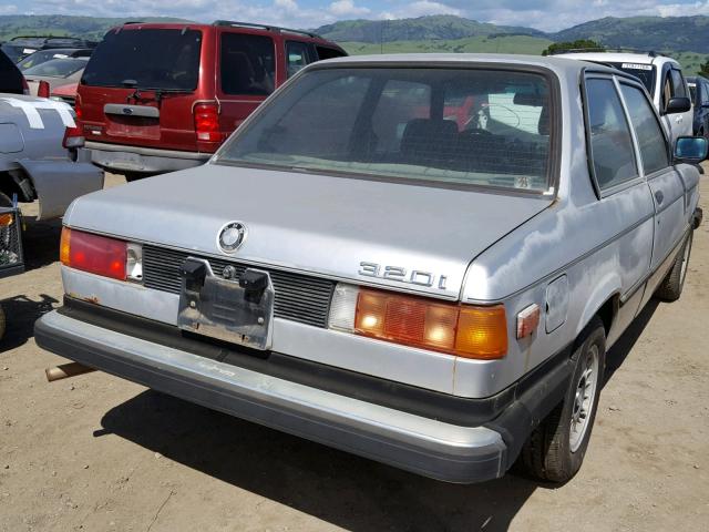 WBAAG3306B8018114 - 1981 BMW 320 I SILVER photo 4