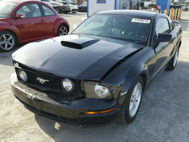 1ZVHT82H395116446 - 2009 FORD MUSTANG GT BLACK photo 2