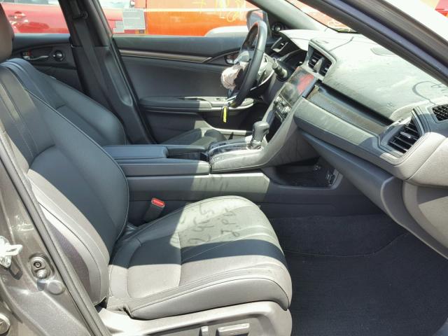 SHHFK7H9XJU401606 - 2018 HONDA CIVIC SPOR GRAY photo 5