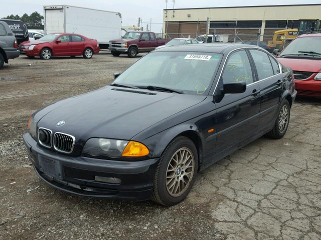 WBAAM5337YJR55991 - 2000 BMW 328 I BLACK photo 2