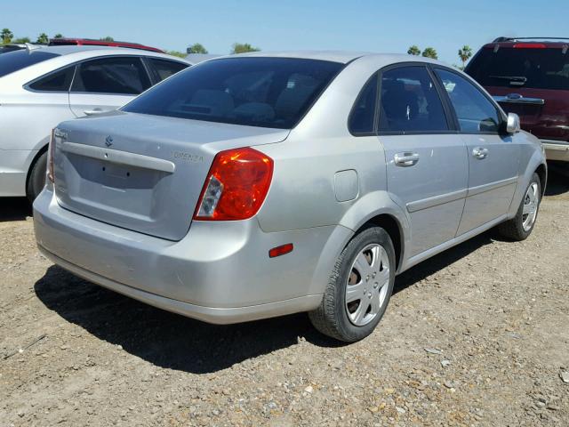 KL5JD56Z97K638960 - 2007 SUZUKI FORENZA BA SILVER photo 4