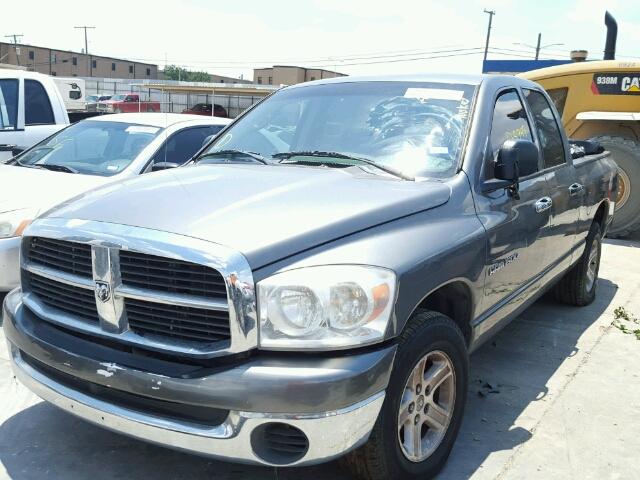 1D7HA18P57S104964 - 2007 DODGE RAM 1500 Q GRAY photo 2