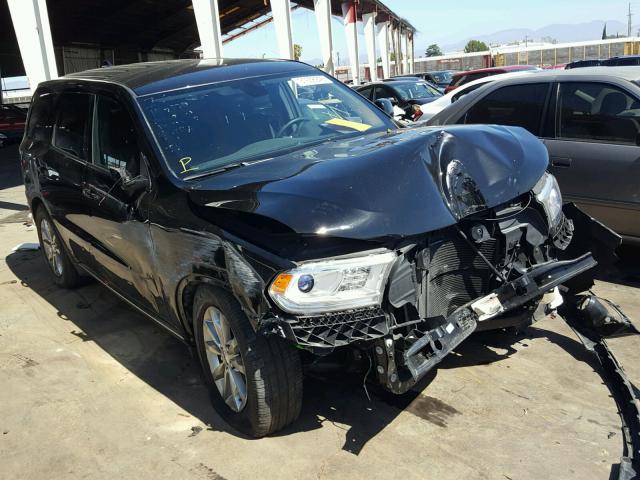 1C4RDHAGXHC669716 - 2017 DODGE DURANGO SX BLACK photo 1