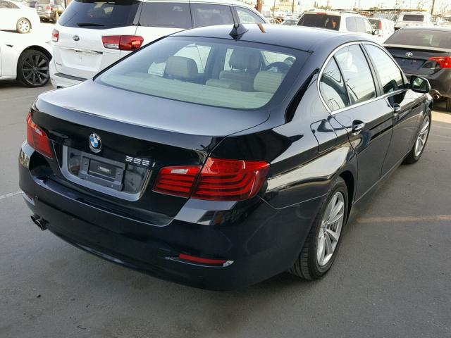 WBA5A5C51FD512534 - 2015 BMW 528 I BLACK photo 4