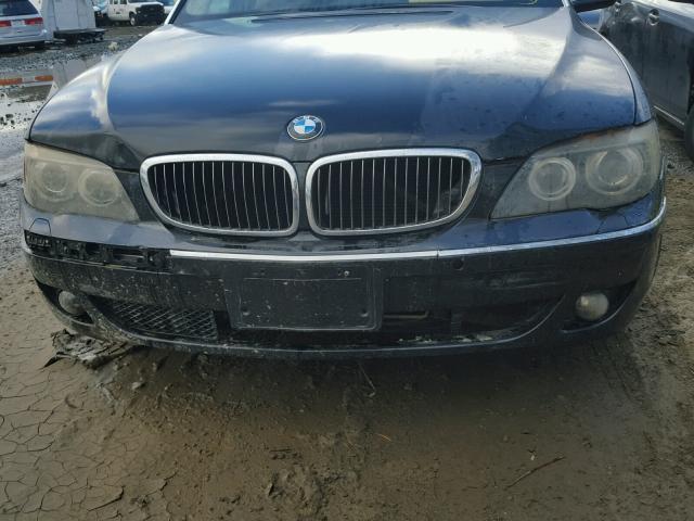 WBAHN83566DT63475 - 2006 BMW 750 LI BLACK photo 9