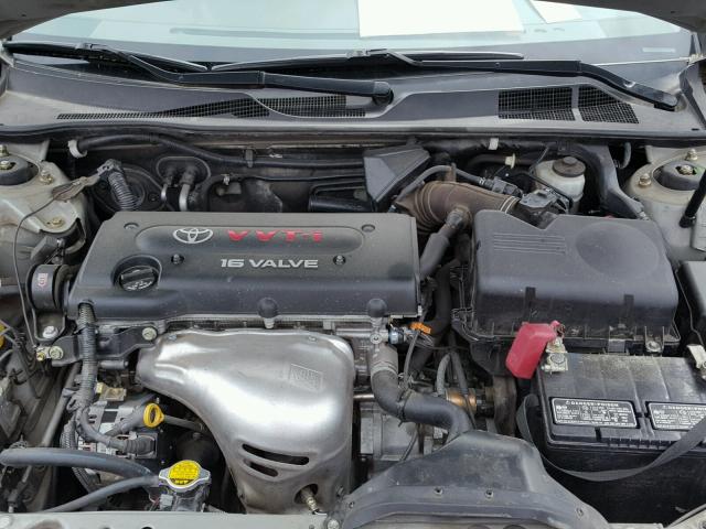 JTDBE32K840267533 - 2004 TOYOTA CAMRY LE ვერცხლისფერი ფოტო 7