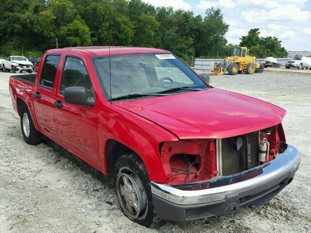 1GCCS136748201110 - 2004 CHEVROLET COLORADO RED photo 1