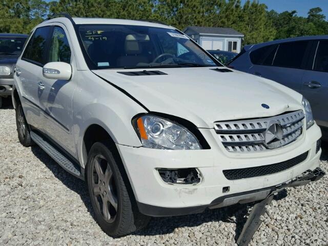 4JGBB86E68A337522 - 2008 MERCEDES-BENZ ML 350 WHITE photo 1