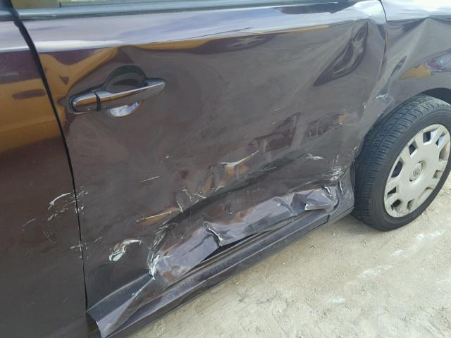 JTLZE4FE2CJ000748 - 2012 TOYOTA SCION XB 栗色 照片 9