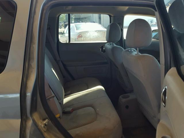3GNDA13D56S514941 - 2006 CHEVROLET HHR LS GRAY photo 6