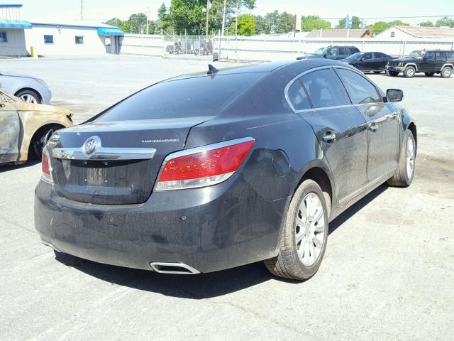 1G4GF5E31DF299672 - 2013 BUICK LACROSSE P BLACK photo 4