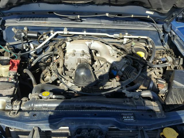 5N1MD28TX3C697661 - 2003 NISSAN XTERRA SE BLUE photo 7