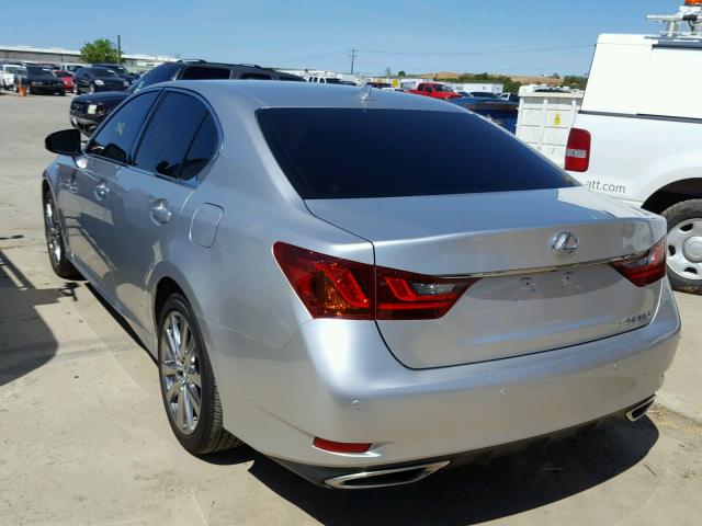 JTHCE1BL0D5005394 - 2013 LEXUS GS 350 SILVER photo 3