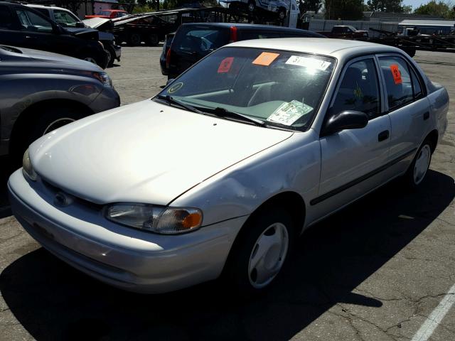 1Y1SK52832Z408196 - 2002 CHEVROLET GEO PRIZM SILVER photo 2