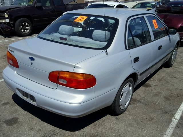 1Y1SK52832Z408196 - 2002 CHEVROLET GEO PRIZM 银色 照片 4