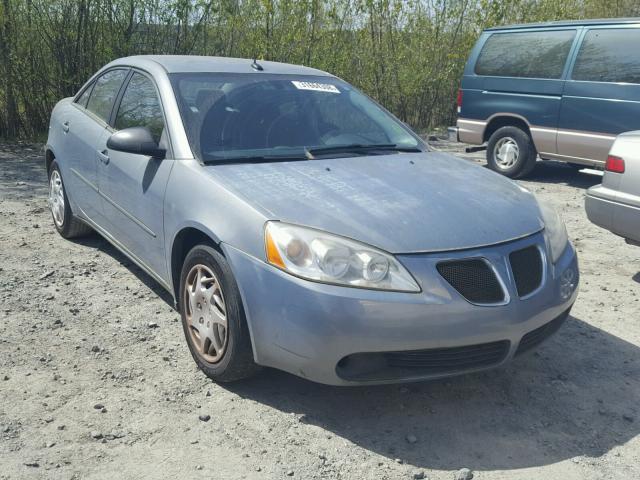 1G2ZF57B784171153 - 2008 PONTIAC G6 VALUE L GRAY photo 1