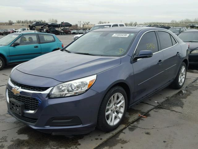 1G11C5SL9FF227959 - 2015 CHEVROLET MALIBU 1LT 蓝色 照片 2