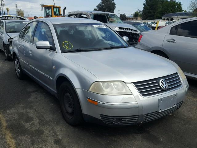 WVWPD63B32P281773 - 2002 VOLKSWAGEN PASSAT GLS SILVER photo 1