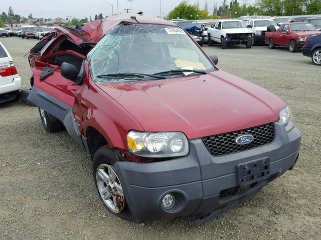 1FMYU95H26KD26806 - 2006 FORD ESCAPE HEV RED photo 1