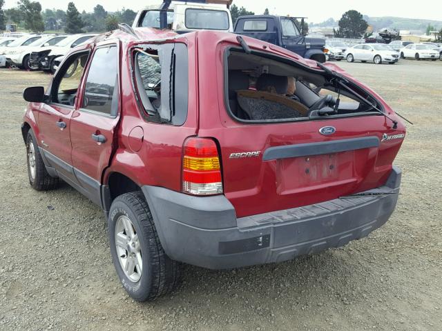 1FMYU95H26KD26806 - 2006 FORD ESCAPE HEV RED photo 3