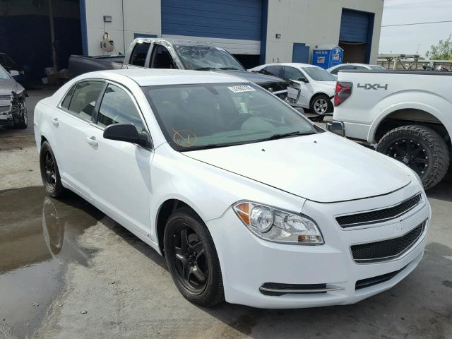 1G1ZG57BX9F256155 - 2009 CHEVROLET MALIBU LS თეთრი ფოტო 1