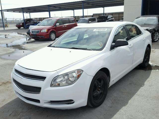 1G1ZG57BX9F256155 - 2009 CHEVROLET MALIBU LS თეთრი ფოტო 2