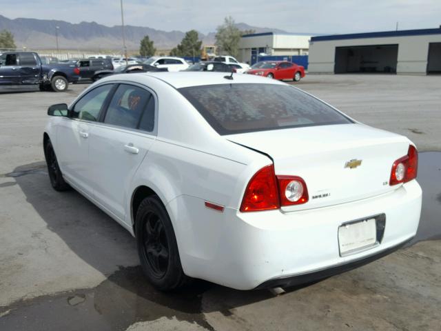 1G1ZG57BX9F256155 - 2009 CHEVROLET MALIBU LS თეთრი ფოტო 3