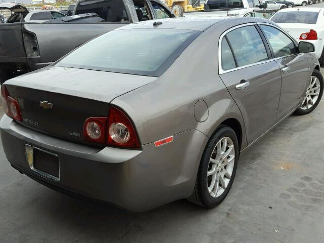 1G1ZE5E01AF131590 - 2010 CHEVROLET MALIBU LTZ BROWN photo 4