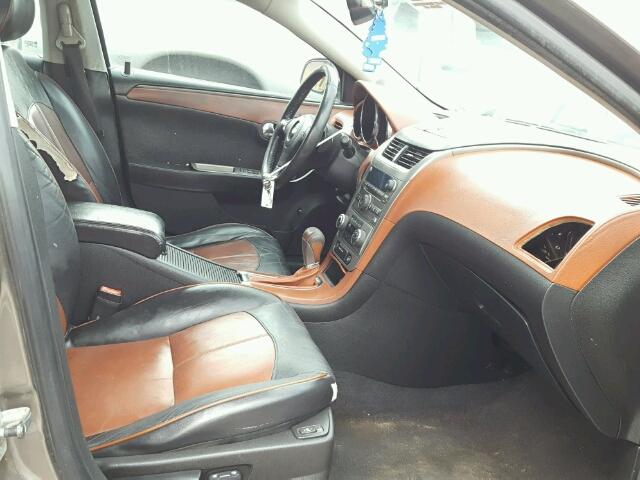 1G1ZE5E01AF131590 - 2010 CHEVROLET MALIBU LTZ BROWN photo 5