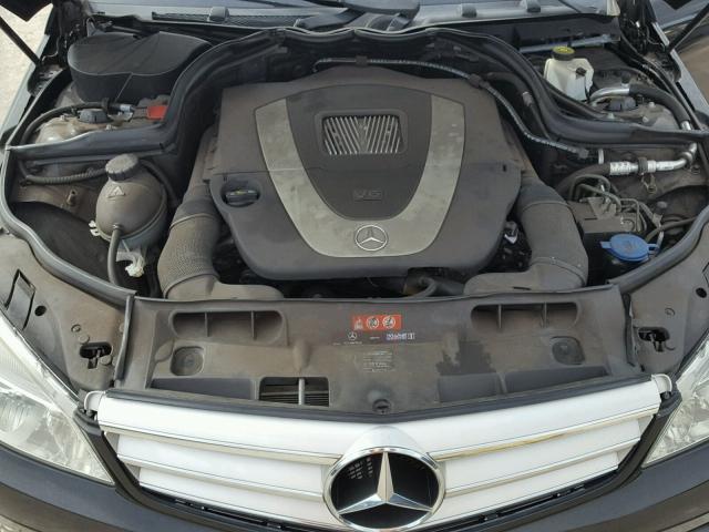 WDDGF56XX8F170122 - 2008 MERCEDES-BENZ C 350 BLACK photo 7