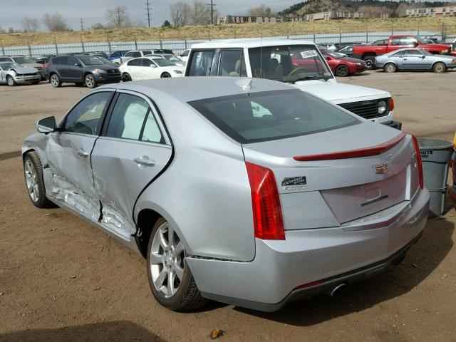 1G6AB5RX0G0134063 - 2016 CADILLAC ATS LUXURY SILVER photo 3