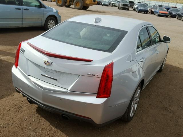 1G6AB5RX0G0134063 - 2016 CADILLAC ATS LUXURY SILVER photo 4