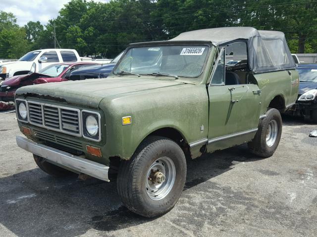 F0062FGD38015 - 1976 INTERNATIONAL SCOUT TRVL GREEN photo 2