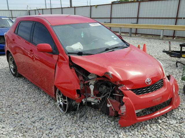 2T1KU4EE5AC251113 - 2010 TOYOTA COROLLA MA RED photo 1