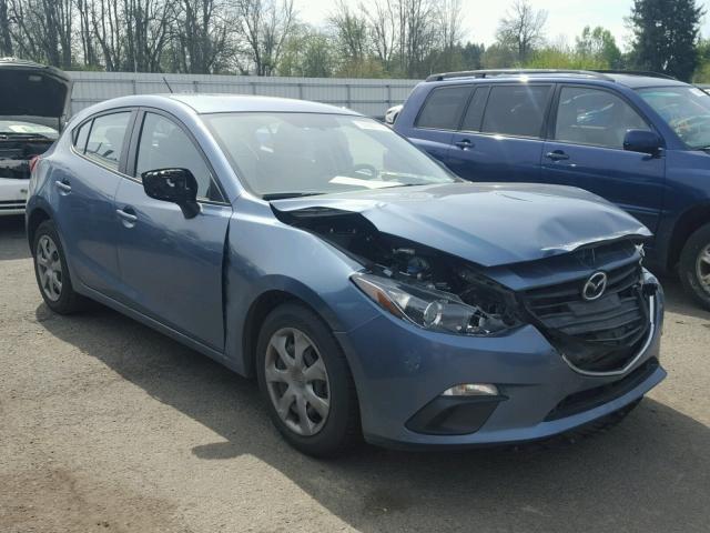 JM1BM1K78F1221152 - 2015 MAZDA 3 SPORT BLUE photo 1