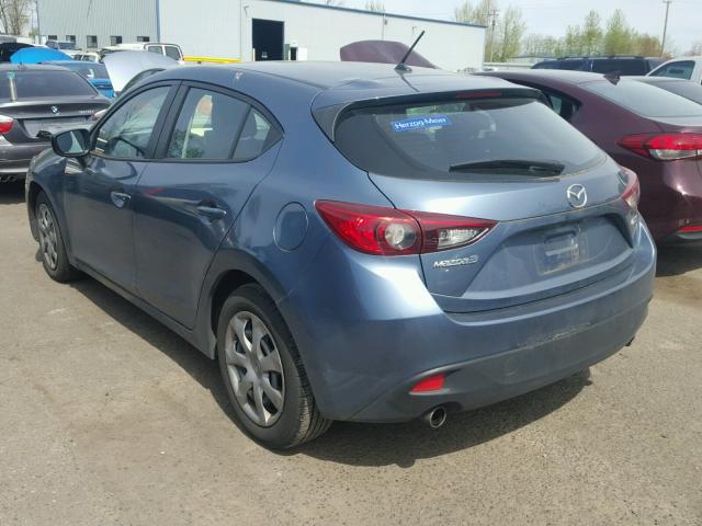 JM1BM1K78F1221152 - 2015 MAZDA 3 SPORT 蓝色 照片 3