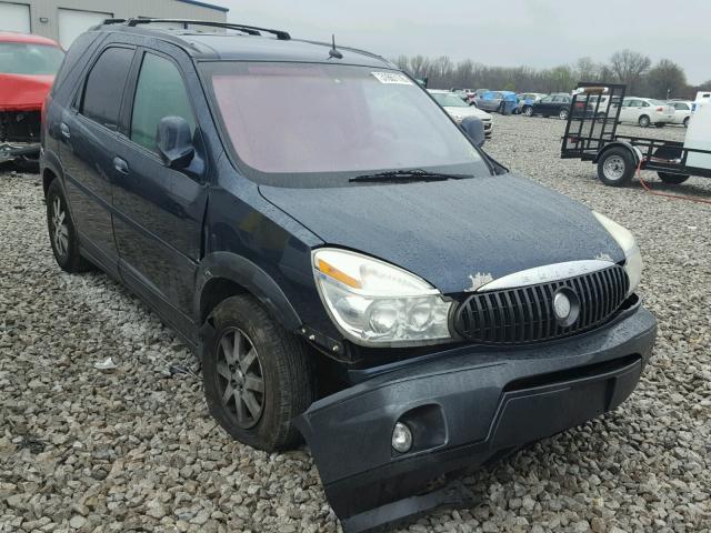 3G5DB03E74S567296 - 2004 BUICK RENDEZVOUS BLUE photo 1