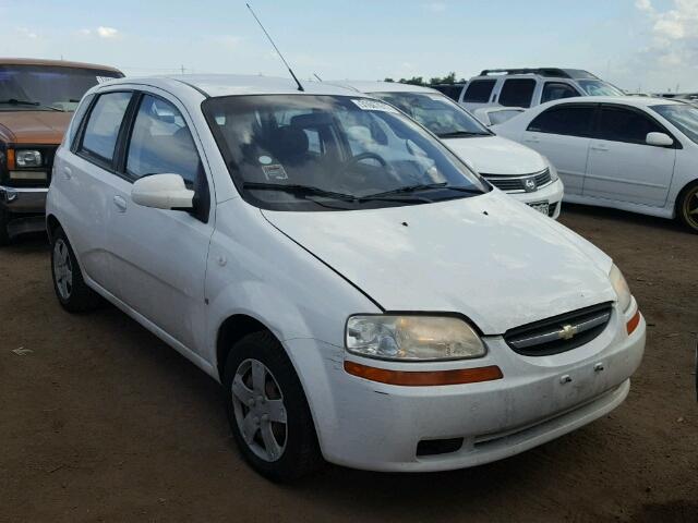 KL1TD66678B087595 - 2008 CHEVROLET AVEO/LS WHITE photo 1