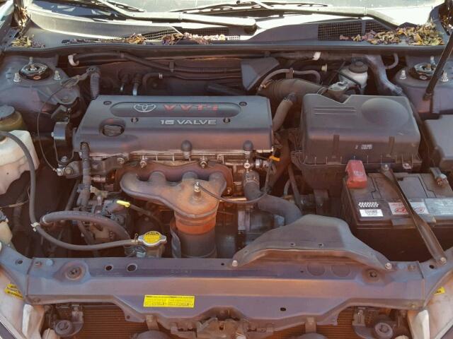 4T1BE32K54U790352 - 2004 TOYOTA CAMRY LE/X BLUE photo 7