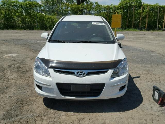 KMHDB8AE3BU095407 - 2011 HYUNDAI ELANTRA TO WHITE photo 9