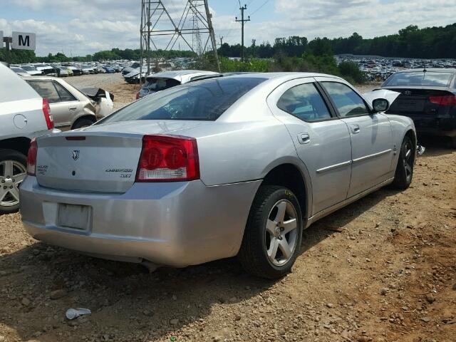 2B3CA3CV1AH202251 - 2010 DODGE CHARGER SX SILVER photo 4